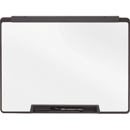Quartet Dry-Erase Board, Motion Cubicle, w/marker, 18"x24", Black QRTMMP25